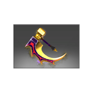 Corrupted Golden Offhand Basher of Mage Skulls