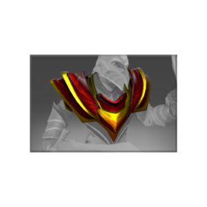 Heroic Crimson Wyvern Shoulders