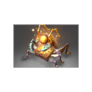 Inscribed Golden Beetlejaws the Boxhound