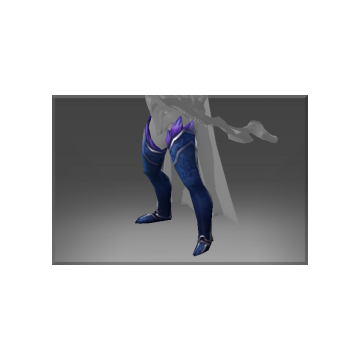 Inscribed Leggings of the Black Wind Raven