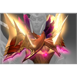 Inscribed Radiant Conqueror Shoulder