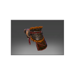 Inscribed Tassets of the Chimera's Rage